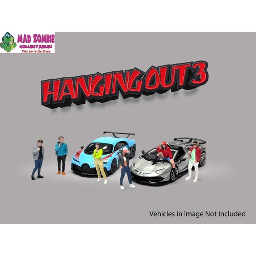 American Diorama 1/64  - Hanging Out 3 - PRE-ORDER