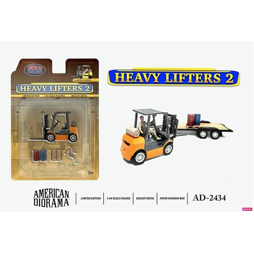 American Diorama 1/64  - Heavy Lifters 2 - PRE-ORDER