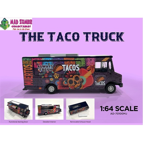 American Diorama 1/64  -Food Truck - Day of the Dead