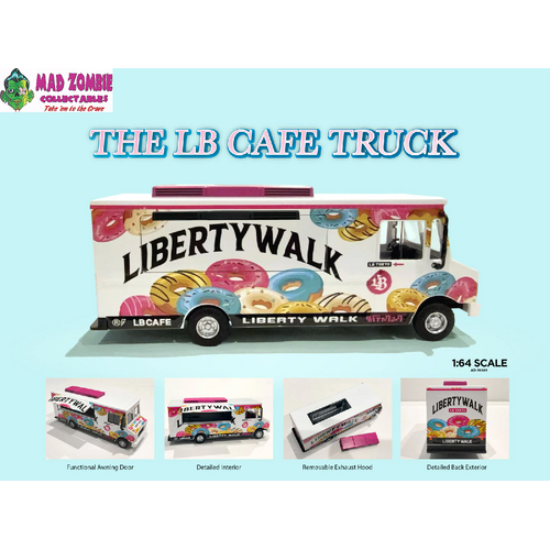 American Diorama 1/64  -  Food Truck series – LB Cafe
