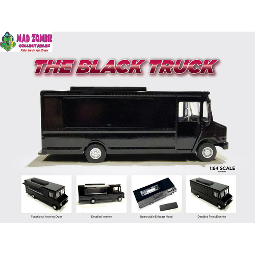 American Diorama 1/64  -  Food Truck series – The Black Truck