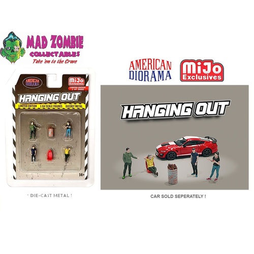 American Diorama 1/64  Hanging Out Set – Limited 3,600 Set – MiJo Exclusives