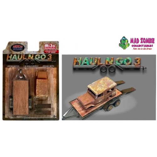 American Diorama 1/64  - Haul n Go - Car Trailer
