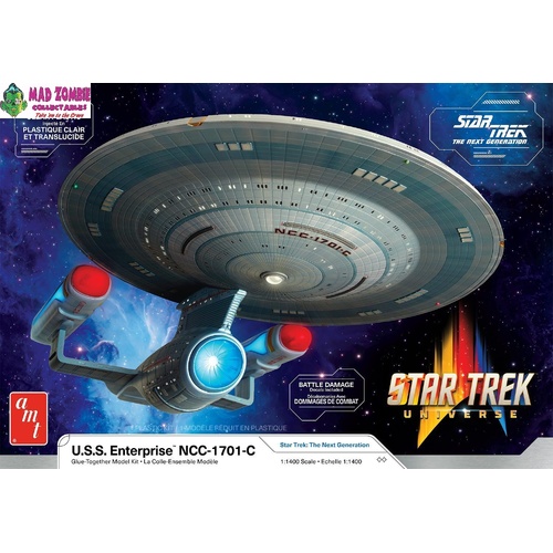 Star Trek 1/1400 Star Trek U.S.S. Enterprise NCC-1701-C Plastic Model Kit - PRE-ORDER