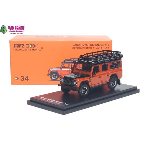 AR Box 1/64 Scale - Land Rover Defender 110 Adventure Edition 2015 Model - (PRE-ORDER)