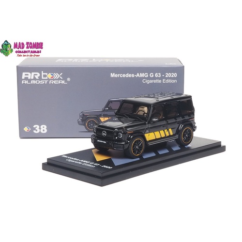 AR Box 1/64 Scale - 2020 Mercedes-Benz AMG G 63 - Black - (PRE-ORDER)