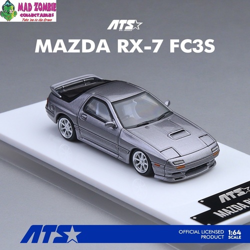 ATS 1/64 - Mazda RX7-FC3S - Silver Grey (PRE-ORDER)