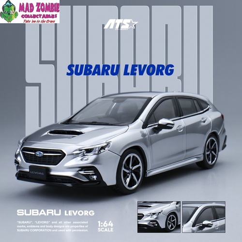 ATS 1/64 - SUBARU LEVORG - Silver Gray - PRE-ORDER
