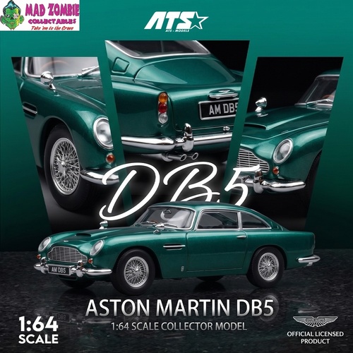 ATS 1/64 - Aston Martin DB5 - Racing Green   (PRE-ORDER)