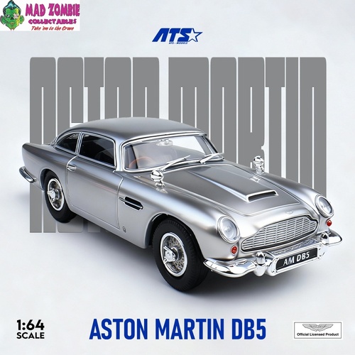 ATS 1/64 - Aston Martin DB5 - Metallic Silver (PRE-ORDER)