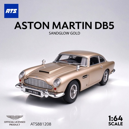 ATS 1/64 - ASTON MARTIN DB5 - Sandglow Gold - (PRE-ORDER)