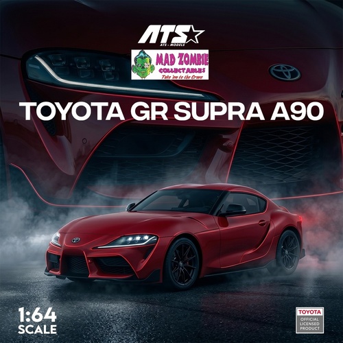 ATS 1/64 - Toyota GR SUPRA A90 - Red (PRE-ORDER)