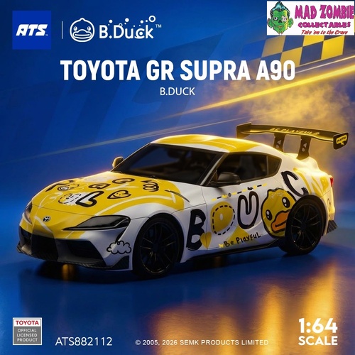 ATS 1/64 - Toyota GR SUPRA A90 & B.Duck (Factory sealed with chance of a chase) - (PRE-ORDER)