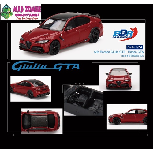 BBR Models - Alfa Romeo Giulia GTA Rosso GTA