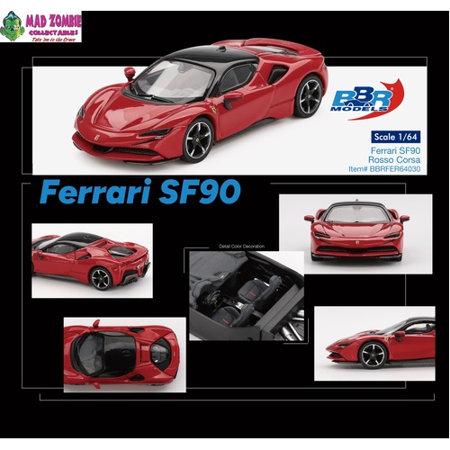 BBR Models - Ferrari SF90 Rosso Corsa - PRE-ORDER