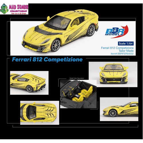 BBR Models - Ferrari 812 Competizione Tailor Made - PRE-ORDER