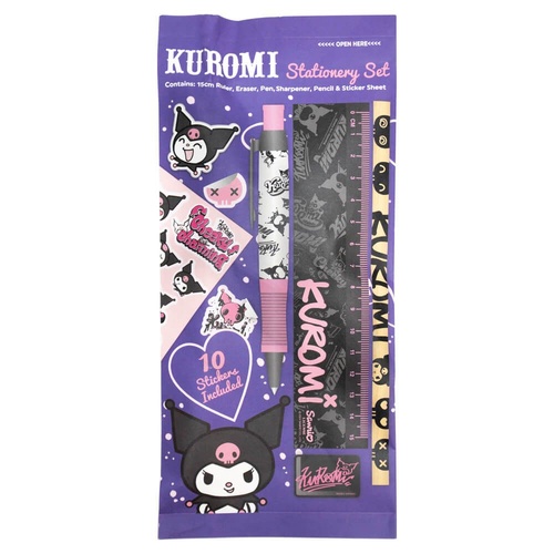 Hello Kitty & Friends - Kuromi Stationery Set