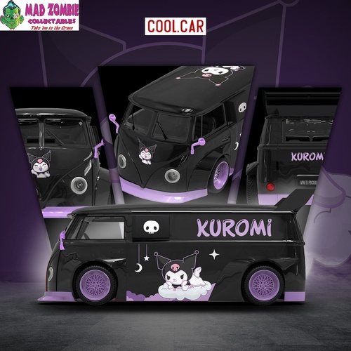Cool Car 1/64 - Volkswagen T1 Kombi Kuromi Painted - (PRE-ORDER)
