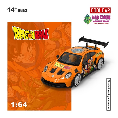 Cool Car 1/64 - Porsche 992 GT3 RS - Dragon Ball - (PRE-ORDER)