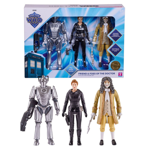Doctor Who - Friend & Foes of the Doctor Collector 5.5" Scale Action Figure 3-Pack