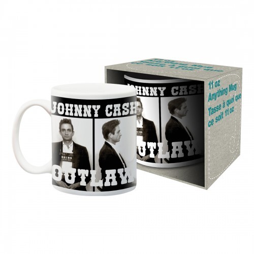 Johnny Cash Ceramic Coffee Mug – Outlaw 