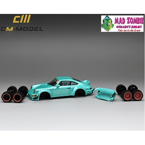 CM Model 1/64 - 964 Widebody Metallic Tiffany