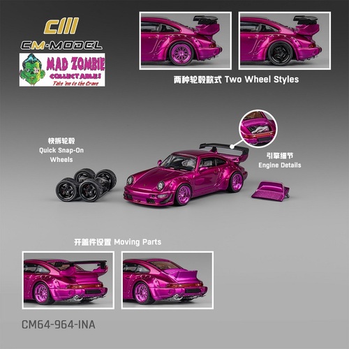 CM Model 1/64 - 964 Metallic Purple (Indonesia Exclusive)