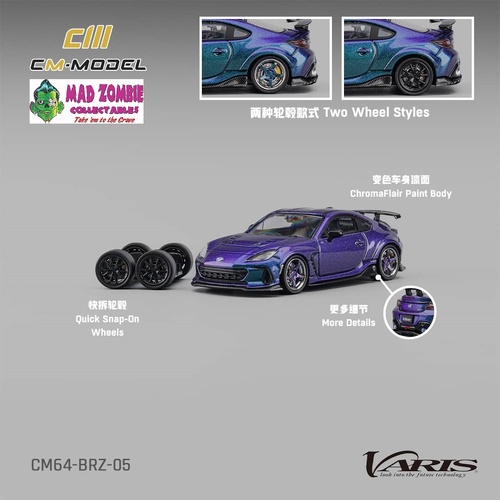 CM Model 1/64 - Subaru BRZ Varis Widebody Chameleon - PRE-ORDER
