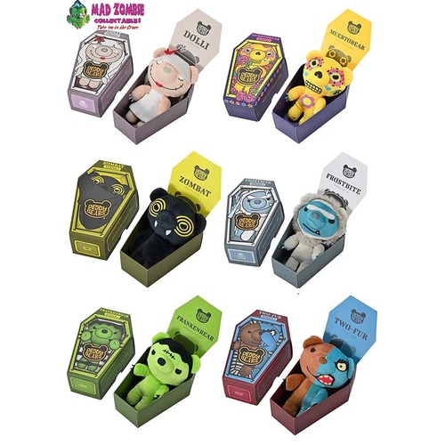 Deddy Bears Series 2 Coffin Plush - Mini Assorted 