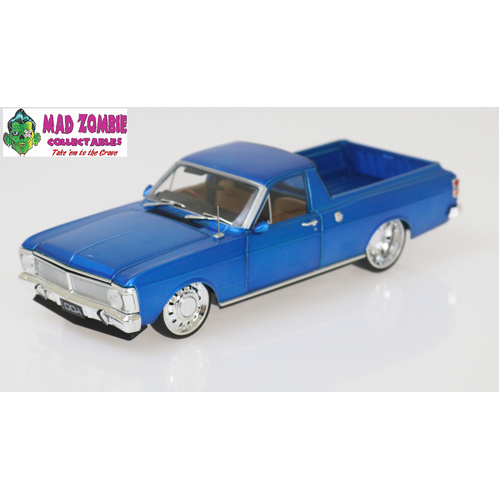 DDA 1/24 - Blue XY Ford Falcon Ute