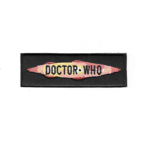 Doctor Who British TV Series 2005-2009 Logo Embroidered Patch
