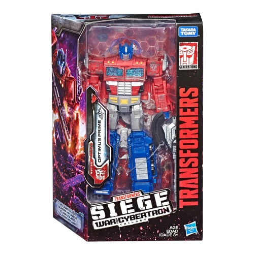 Transformers War for Cybertron Siege 2018 Action Figure - Optimus Prime