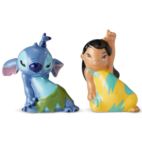 Lilo & Stitch Disney Ceramics Salt & Pepper Shaker Set 