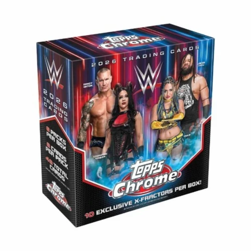 Topps 2026 WWE Chrome Mega Box