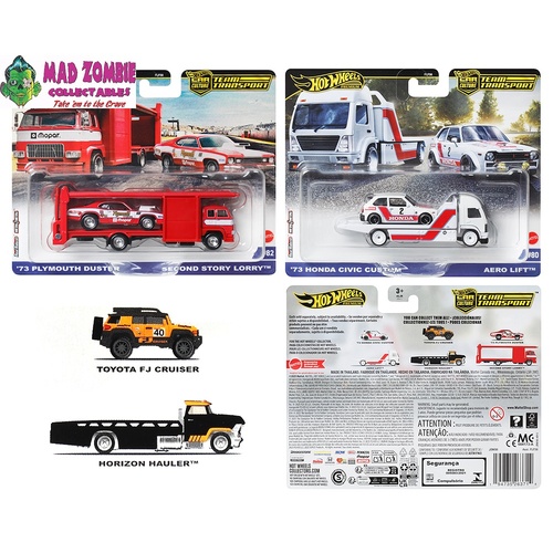 Hot Wheels 1/64 Team Transport 2025 G Case Assortment (PRE-ORDER)
