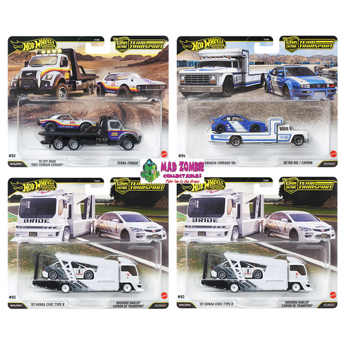 Hot Wheels 1/64  Team Transport 2026 L Case Assortment (FACTORY SEALED) - (PRE-ORDER)