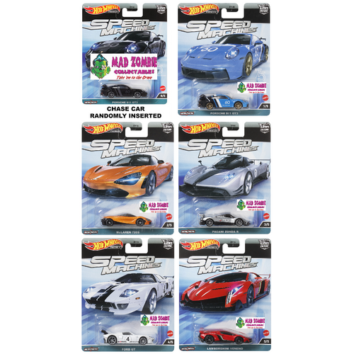 Hot Wheels 1:64 Car Cultures 2023 A Case Speed Machines Assortment