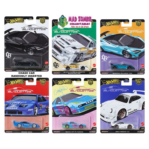 Hot Wheels 1/64 Car Culture 2025 G Case – SILHOUETTES (PRE-ORDER)