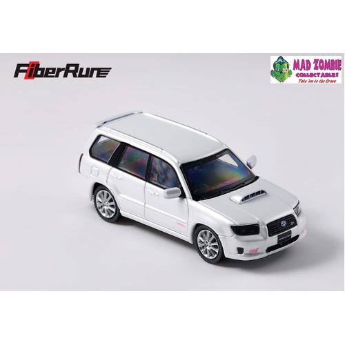 Fiber Run 1/64 Scale - Subaru Forester Mk2 SG9 Metallic White - PRE-ORDER