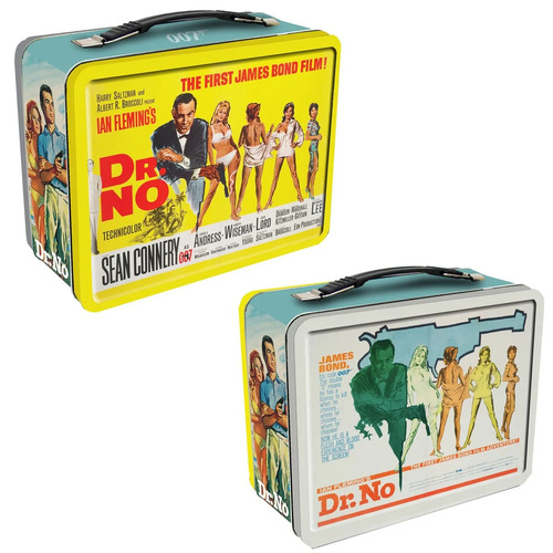 James Bond Dr. No Lunch Box Tin Tote