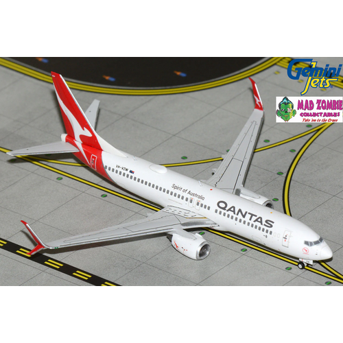 Gemini Jets - 1/400 Qantas Boeing 737-800 VH-VZW - PRE-ORDER