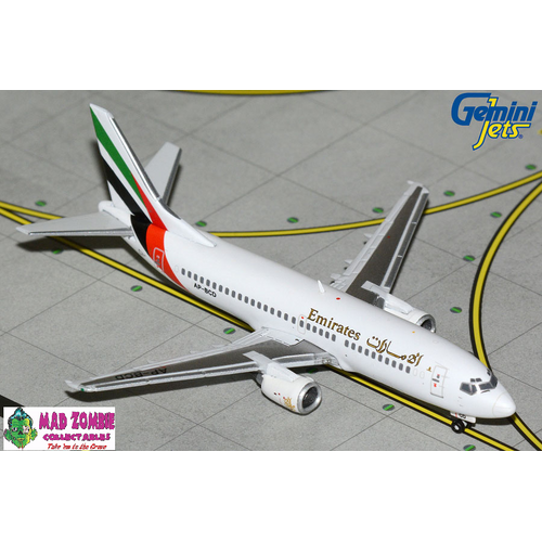 Gemini Jets - 1/400 Emirates B737-300 Ap-Bcd 1980S Livery
