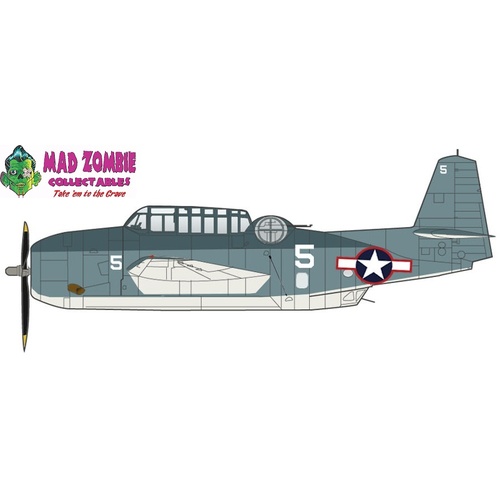 Hobby Master - 1/72 TBF-1 Avenger White 5, USS Ranger, 9 Sep. 1943 - (PRE-ORDER)