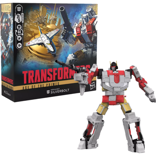 Transformers - Aerialbot Silverbolt Age of the Primes Commander Class 7" Action Figure