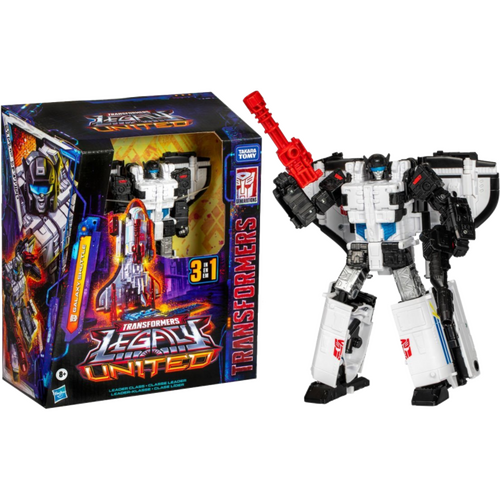 Transformers - Victory (1989) - Galaxy Shuttle Triple Changer Legacy United Leader Class 7.5" Action Figure
