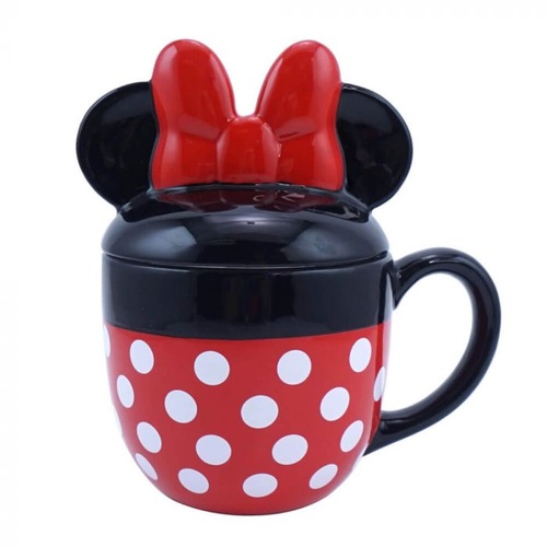 Disney Mickey Mouse Shaped Coffee Mug - Minnie Mouse