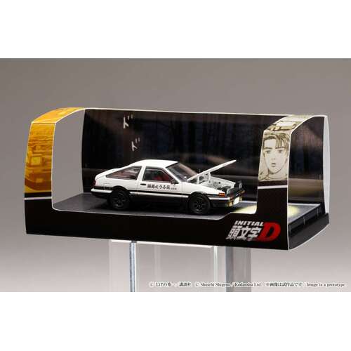 Hobby Japan - Toyota SPRINTER TRUENO (AE86) / INITIAL D Engine Mounted Model with Keisuke Takahashi