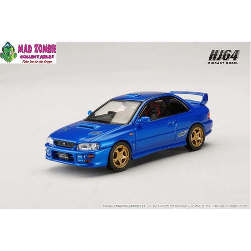 Hobby Japan - SUBARU Impreza PURE SPORTS COUPE WRX type R STi Version Ⅴ Limited BLUE - PRE-ORDER