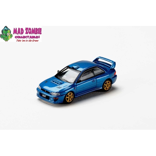 Hobby Japan - SUBARU Impreza-22B STi Version (GC8) JDM STYLE SONIC BLUE MICA - PRE-ORDER