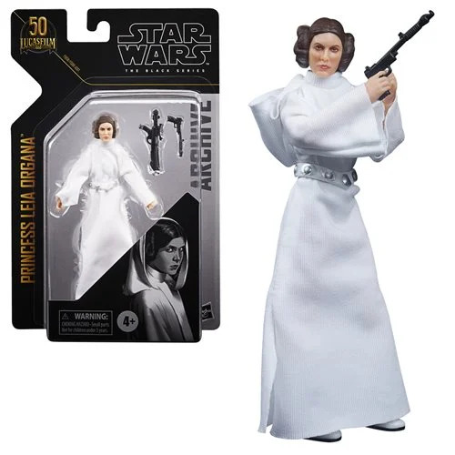 Star Wars The Black Series Archive Princess Leia Organa 6-Inch Action Figure